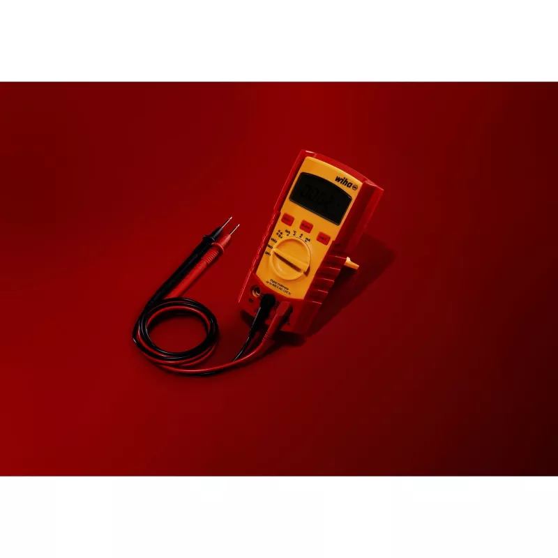 Multimetras Wiha 45218 – skaitmeninis multimetras, iki 600 V kintamosios įtampos, CAT IV