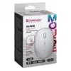 Belaidė pelė tyliu spragtelėjimu AURIS MB-027 800/1200/1600 DPI balta
