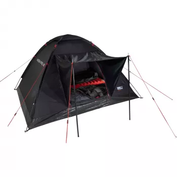 Piramidinė palapinė High Peak Beaver 3 3 asmenims kietu rėmu vandeniui atspari 150 cm