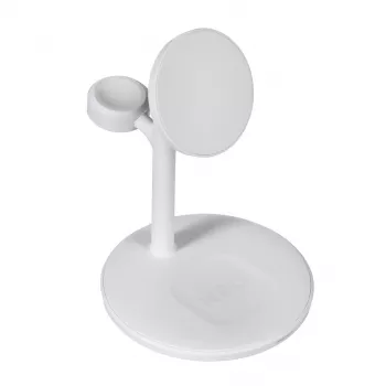 GREEN CELL INDUCTIVE CHARGER MAGSCAPE WHITE belaidis 3 viename įkroviklis