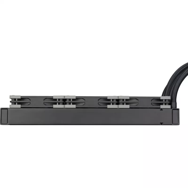 Radiatorius SILVERSTONE SST-XE360PDD 360 mm vandens aušinimui, juodas/sidabrinis