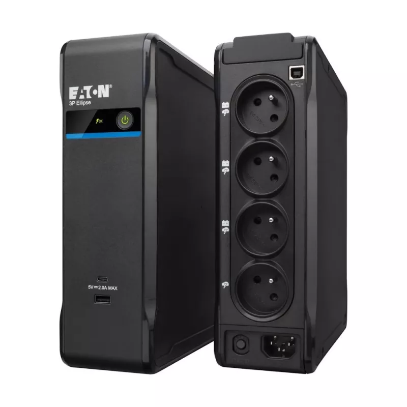 Eaton 3P Ellipse 700 nepertraukiamo maitinimo šaltinis (UPS) atsarginis (offline) 0,7 kVA 420 W 4 AC lizdai