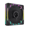 GAMEMAX TORNADO T14 ARGB-R 140mm korpuso ventiliatorius - juodas