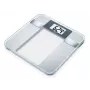Beurer BG 13 Square Grey, Transparent – elektroninės asmeninės svarstyklės