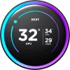 NZXT KRAKEN Elite V2 240 skysčio aušinimo komplektas su ekranu, juodas RL-KN24E-B2