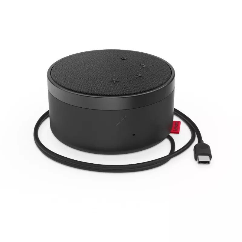 Lenovo 4XD1C82055 garsiakalbio mikrofonas kompiuteriui USB Type-C juodas