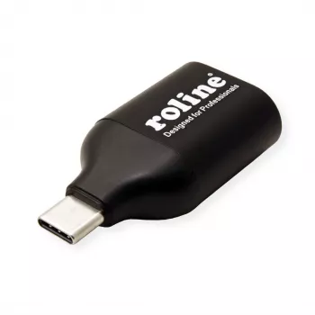 ROLINE 12.03.3228 USB grafikos adapteris 1920 x 1080 pikseliai juodas