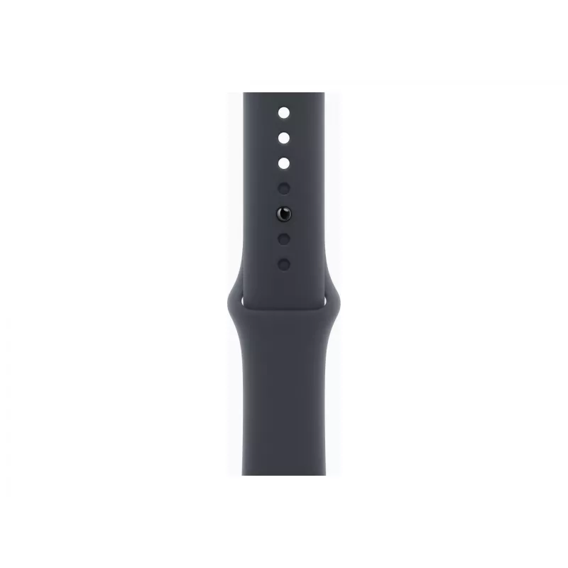 Apple Watch SE GPS + Cellular 44 mm vidurnakčio aliuminio korpusas su vidurnakčio sporto juostele (M/L)