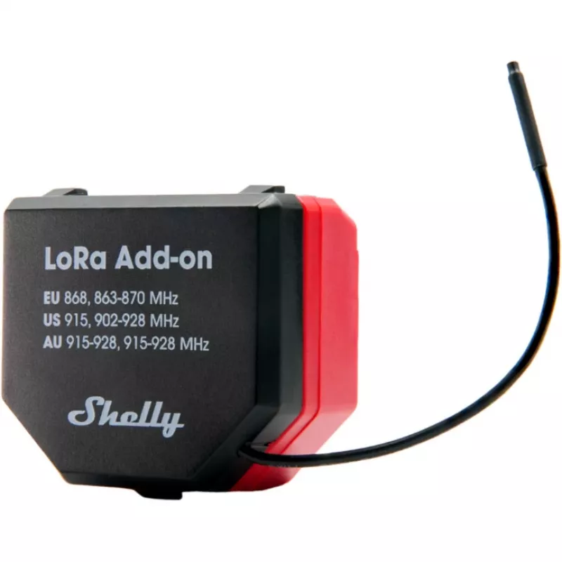 Shelly LoRa Add-on – Priedas LoRa ryšiui su IoT įrenginiais