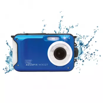 Vandeniui atsparus kompaktinis fotoaparatas Easypix W3027 Wave 5 MP 1280 x 720 pikseliai Mėlynas