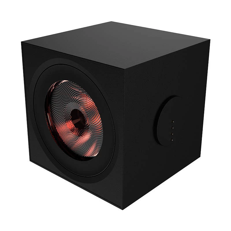 Protingas stalinis šviestuvas Yeelight Cube – įvairiaspalvis, Wi‑Fi/Bluetooth, 2.4 GHz, Bluetooth 5.0, AC 100–240 V, 1.5 m laidas, juodas