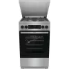 Gorenje GKS5C71XF Laisvai pastatoma viryklė su orkaite Sidabrinė