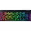 Mechaninė žemo profilio klaviatūra „Razer BlackWidow V4“ – oranžiniai jungikliai, belaidis Bluetooth