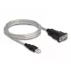 DeLOCK Adapter USB 2.0 Type-A į RS-232 D-Sub 9 + D-Sub 25