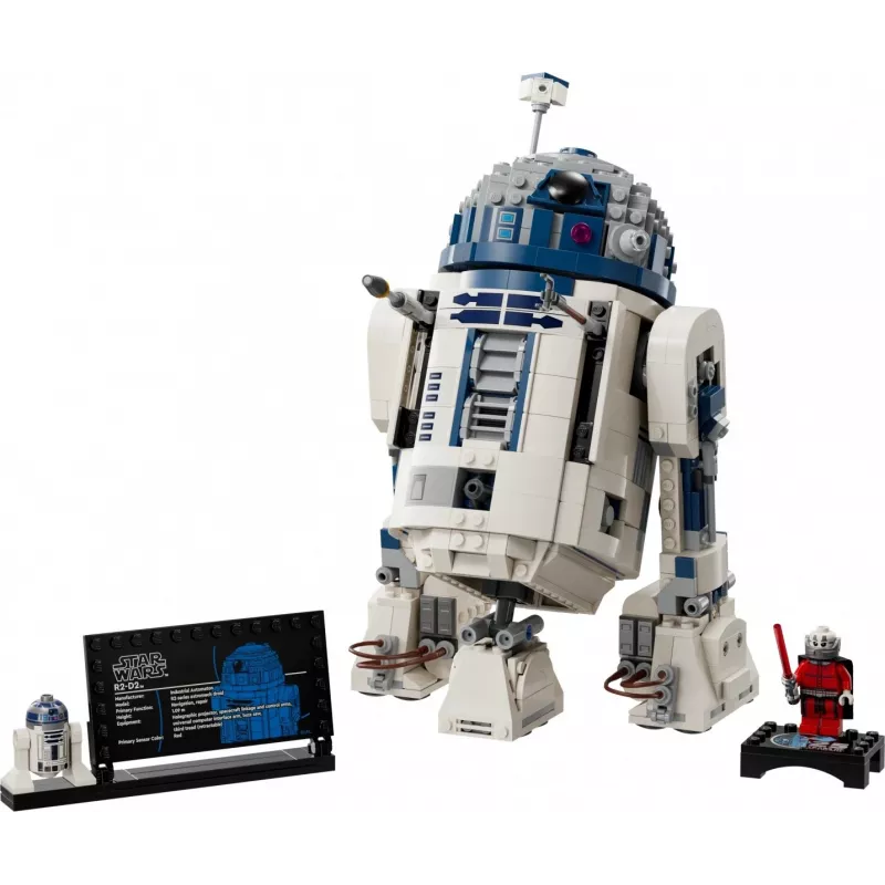 LEGO statomas droidas R2-D2 rinkinys 75379 – 1 050 detalių, 10+ metų, 160×110×240 mm, 0,24 kg
