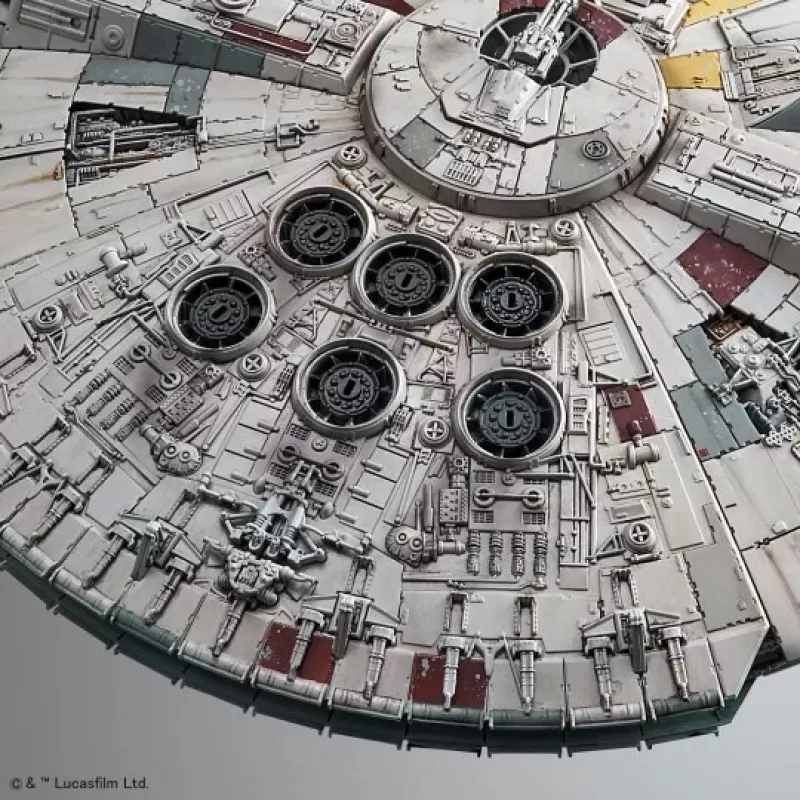 REVELL Millennium Falcon modelio rinkinys 1:144 mastelis – plastikinis surinkimo erdvėlaivis