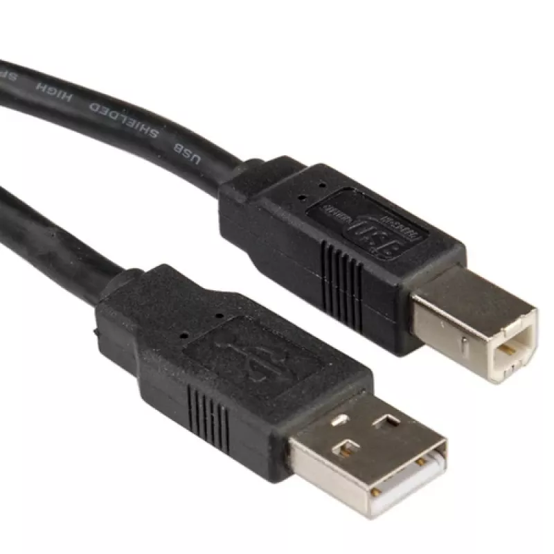 USB 2.0 laidas A-B ROLINE 0,8 m