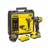 Belaidis suktuvas STANLEY SFMCF830D2K-QW 18V Li-Ion, 2 Ah x2, 3 greičiai, 203 N·m, 3200 RPM, LED, pistoletinė rankena