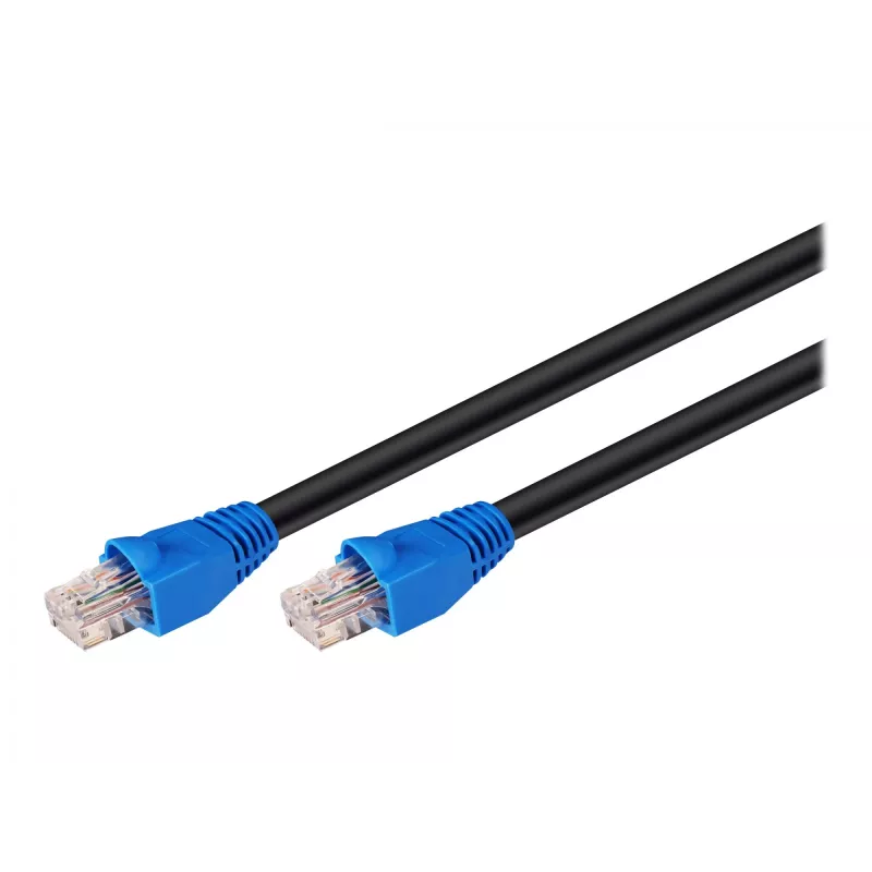 Goobay 94393 Ethernet Patch Cable 30 m juodas