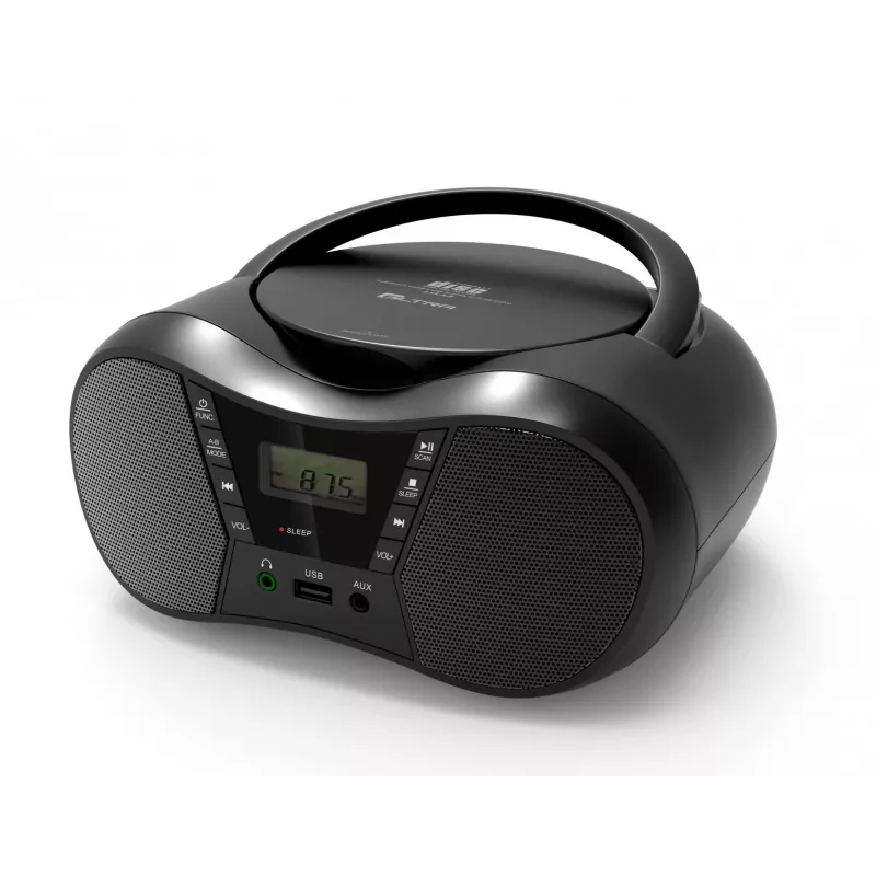 Radijo grotuvas CD LILA2 USB/BT juodas