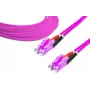 Lightwin aukštos kokybės dvipusis LWL šuoliukas - MM OM4 - LSH - LSH (LDP-50 LSH-LSH 2.0 OM4)