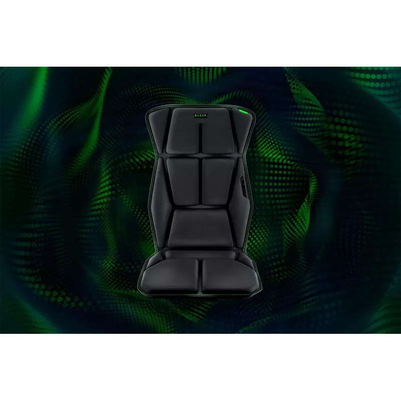 Sėdimosios pagalvėlės Razer Freyja juodos spalvos belaidžiu 2,4 GHz ryšiu