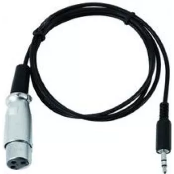 DMX adapteris EUROLITE 51916210, 3,5 mm TRS į XLR, 1 m laidas