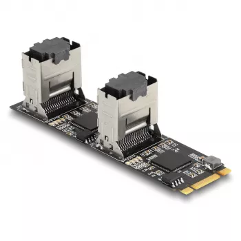 DeLOCK keitiklis M.2 2280 Key B+M vyriškas į 8 x SATA