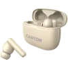 Canyon CNS-TWS10BG belaidės ausinės TWS į ausis, ANC, Bluetooth 5.3, USB-C, smėlio spalvos
