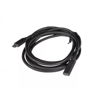 USB-C laidas LANBERG CA-USBE-20CC-0015-BK 1,5 m, USB 3.2 Gen 1 (5 Gbit/s), auksuoti kontaktai, juodas