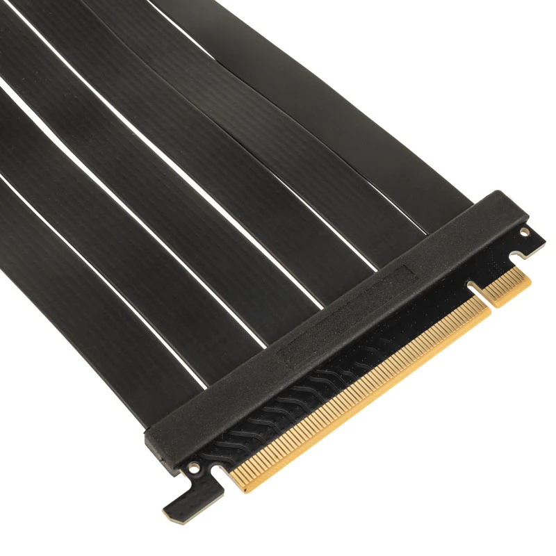 Kolink PCI Express 5.0 x16 į x16 Riser-Cable, 90 laipsnių, juoda – 30 cm