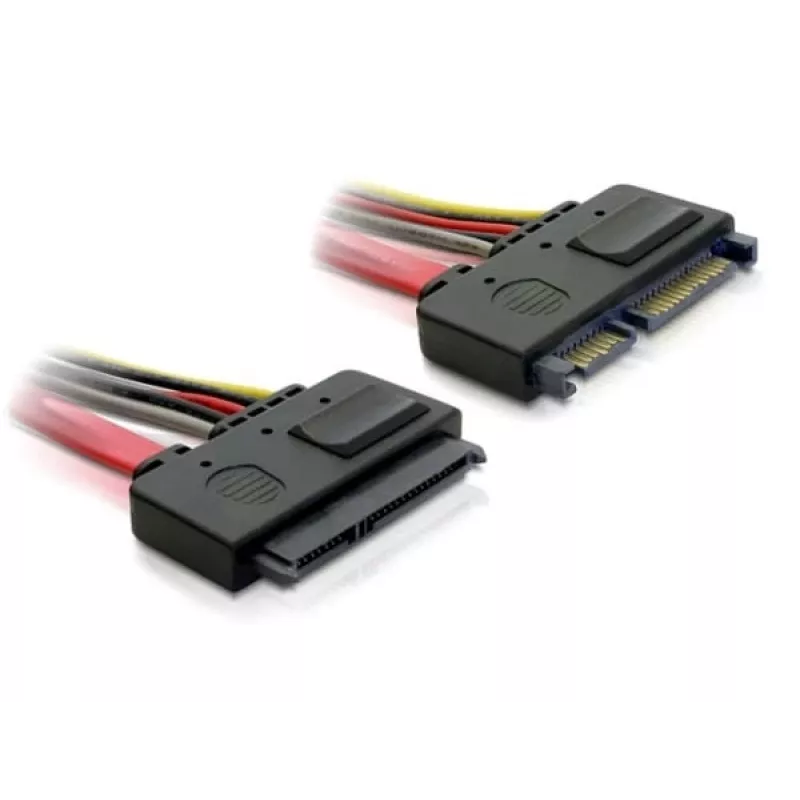 SATA ilginimo kabelis DeLOCK 84362 0,2 m raudonas