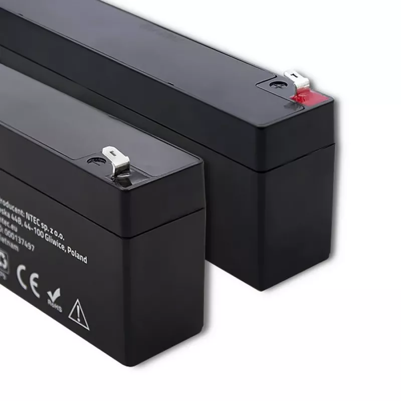Sandari AGM baterija QOLTEC 12V 2,3Ah UPS ir atsarginėms sistemoms, maks. iškrova 34,5A
