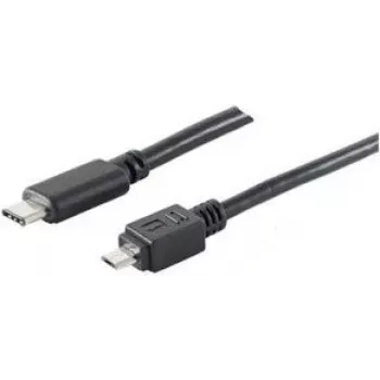 USB laidas ShiverPeaks BS77145-3.0 USB 2.0 3 m USB-C / Micro-USB B juodas
