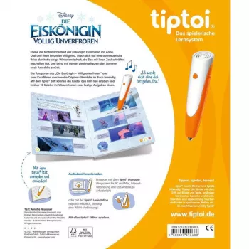 tiptoi Frozen - Visiškai Atšaldyta, Mokomoji Knyga