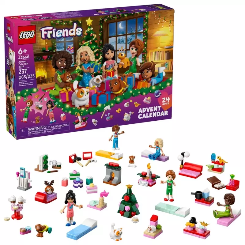 LEGO FRIENDS 42668 Advento kalendorius 2025