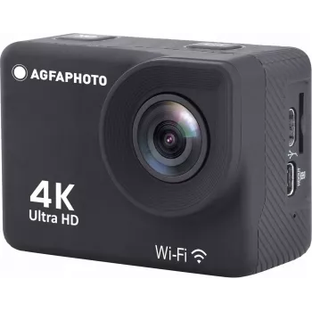 Veiksmo kamera AgfaPhoto Action Cam AC9000BK, 4K, vandeniui atspari, Wi-Fi, lėtas judesys / laiko intervalas