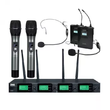 Belaidė mikrofonų sistema DNA RV-4 MIX