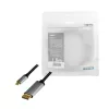 LogiLink CUA0100 Laidinio keitiklio adapteris DisplayPort USB 3.2 Gen1 Type-C 1,8 m juoda pilka