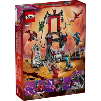 Konstruktorius LEGO NINJAGO 71841 Slėnio kaimas — 305 dalių, 6 minifigūrėlės, nuo 7 metų