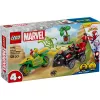 LEGO MARVEL 11198 Sukiojo ir Elektro dinozaurų automobilių gaudynės