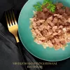 Šlapias kačių ėdalas Sheba Moist 80 g — suaugusioms katėms, žuvų mišinys: menkė, lašiša, tunas, baltosios žuvys