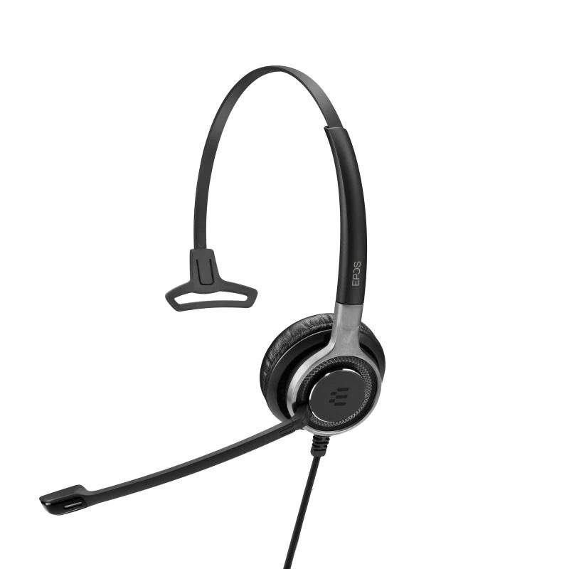 EPOS Sennheiser ausinės Impact SC 638 mono juoda sidabrinė (1000580)