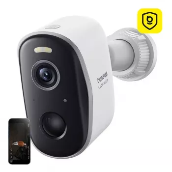 Baseus N1 Plus lauko stebėjimo kamera balta