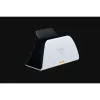 Įkrovimo stovas Razer RC21-01900100-R3U1, skirtas PlayStation 5 valdikliams – baltas, įkrauna vieną valdiklį, komplekte USB-C į USB-A laidas