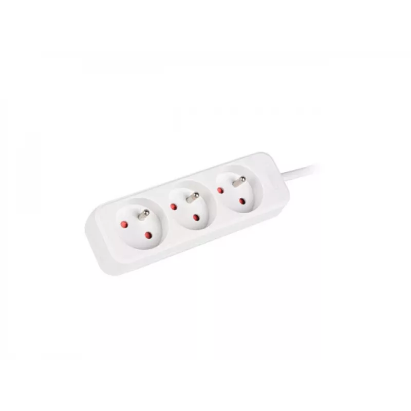 LANBERG PS0-03E-0300-W 3M Baltas 3X 230V Lanter ILGINIMO LAIDAS IŠ GYNO VARIO