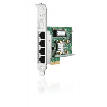 HPE 331T tinklo adapteris – PCIe 2.0 x4, žemo profilio, 4x Gigabit Ethernet
