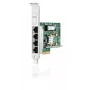 HPE 331T tinklo adapteris – PCIe 2.0 x4, žemo profilio, 4x Gigabit Ethernet