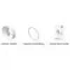 Ubiquiti IsoBeam, RF izoliacinis skydas, skirtas NanoBeam NBE-M5-16 ir NBE-5AC-16