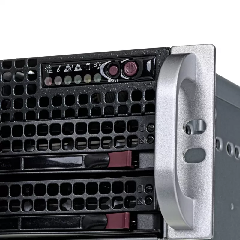 Serverio korpusas Supermicro 825TQC-R802LPB Rack juodas